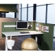 SCREENIT A30 - écran de bureau acoustique avec rail